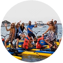 Hydrobike with Sea Serpent Tours!